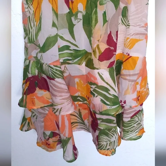 True Destinations Women's Floral Dress Size M - Picture 7 of 11